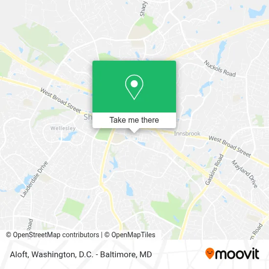 Aloft map