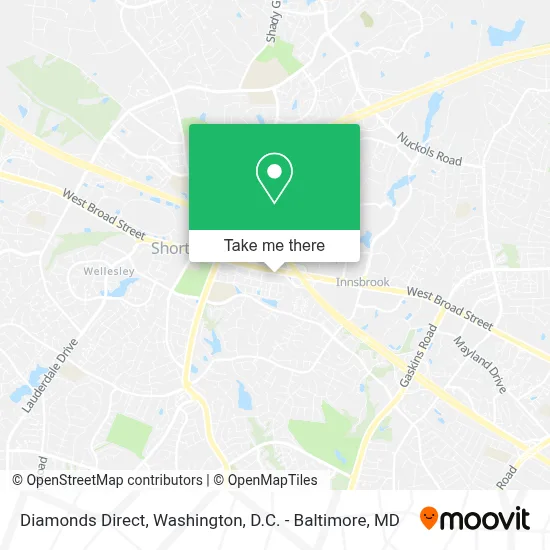 Diamonds Direct map