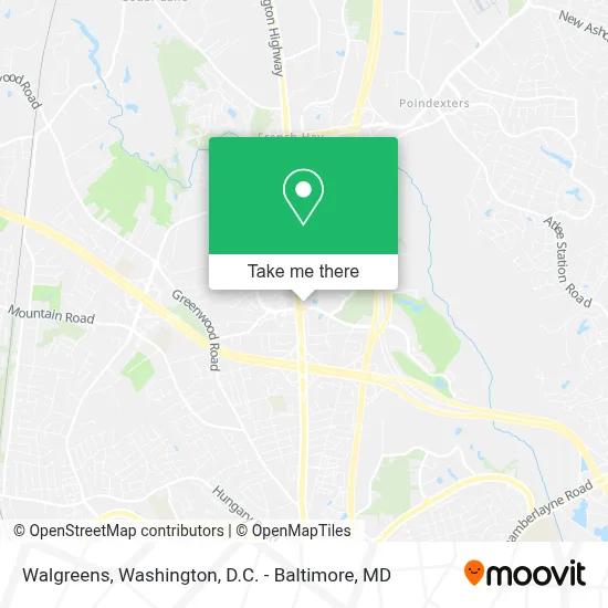 Walgreens map