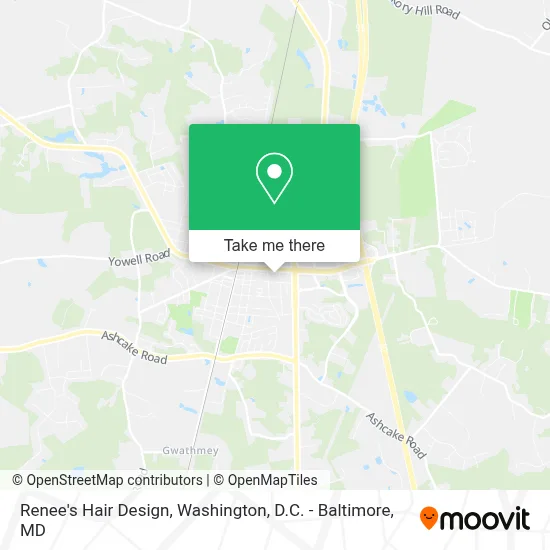 Renee's Hair Design map