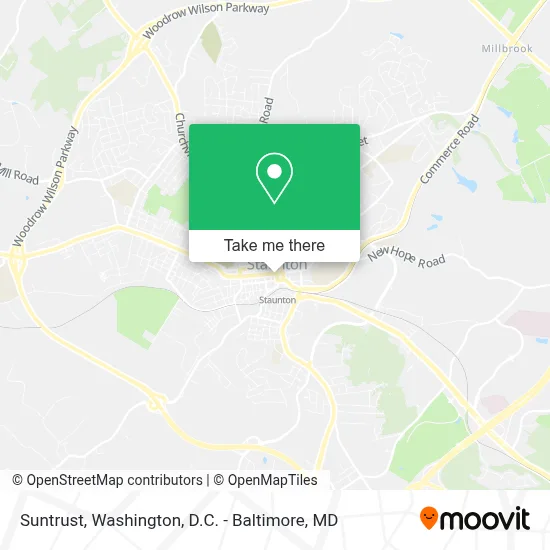 Suntrust map