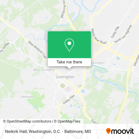 Neikirk Hall map