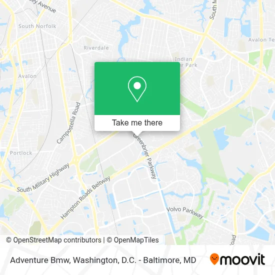 Adventure Bmw map