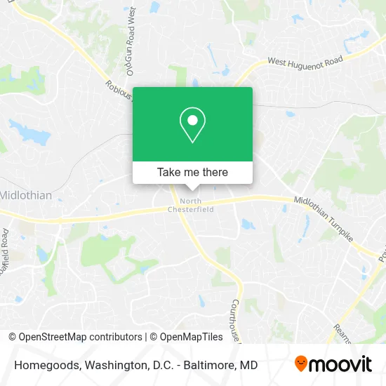 Homegoods map