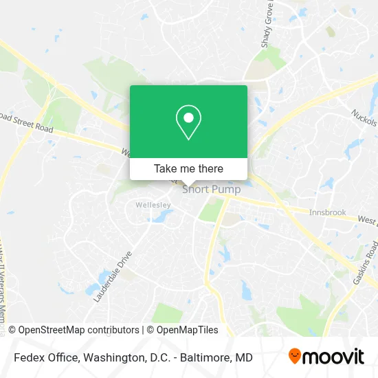 Fedex Office map