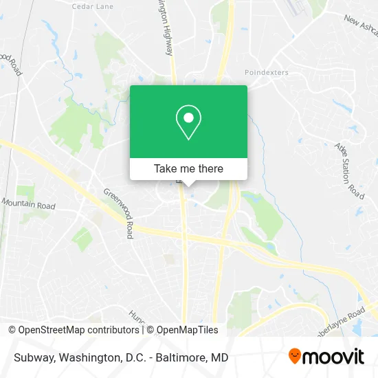 Subway map
