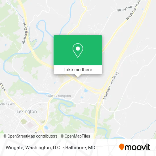 Wingate map