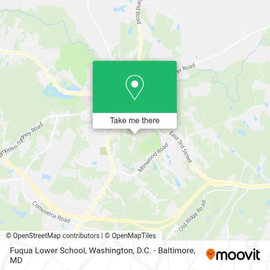 Fuqua Lower School map