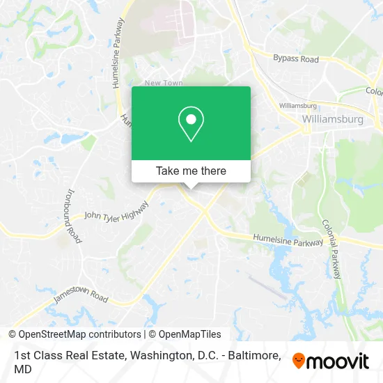 1st Class Real Estate map