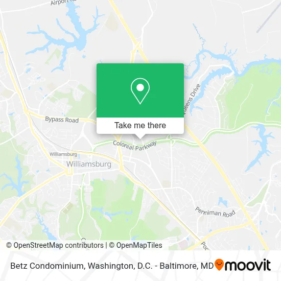 Betz Condominium map