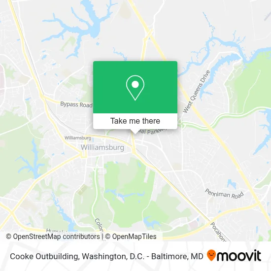 Cooke Outbuilding map