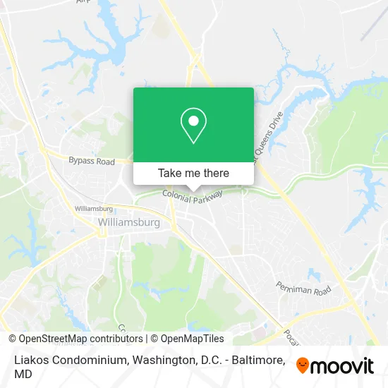 Liakos Condominium map