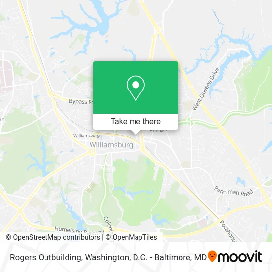 Rogers Outbuilding map