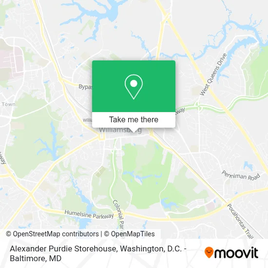 Alexander Purdie Storehouse map