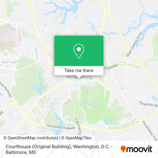 Courthouse (Original Building) map