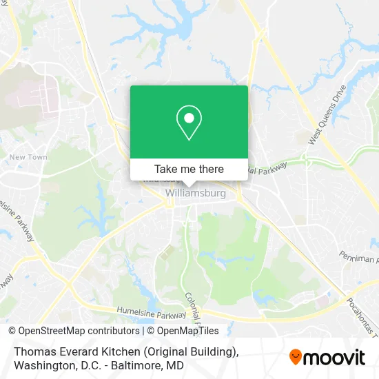 Thomas Everard Kitchen (Original Building) map
