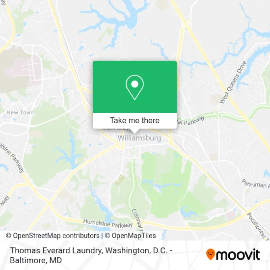 Thomas Everard Laundry map