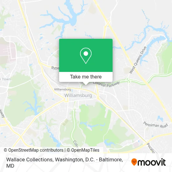Wallace Collections map