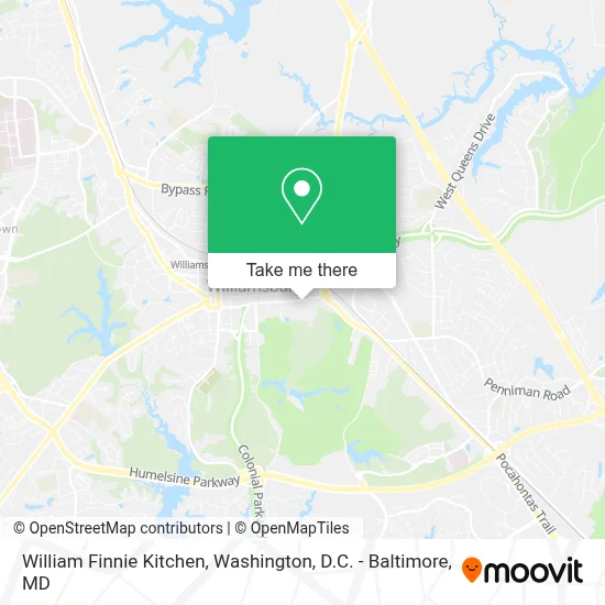 William Finnie Kitchen map