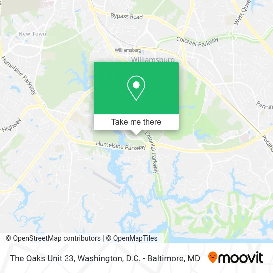The Oaks Unit 33 map