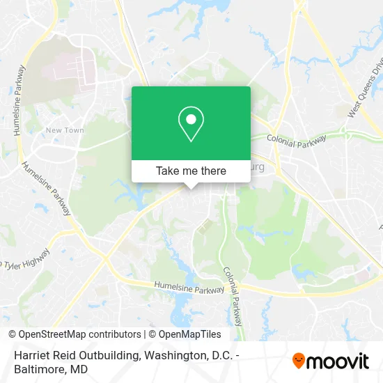 Harriet Reid Outbuilding map