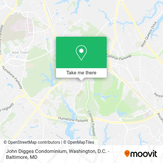 John Digges Condominium map
