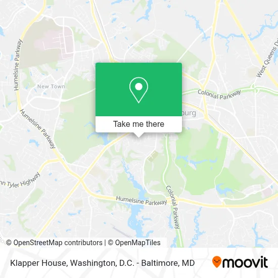 Klapper House map