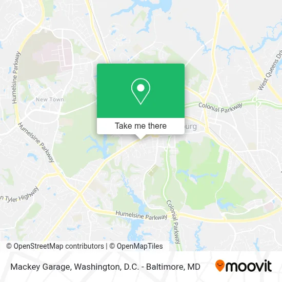 Mackey Garage map