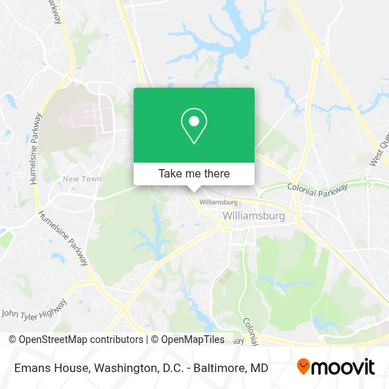 Emans House map