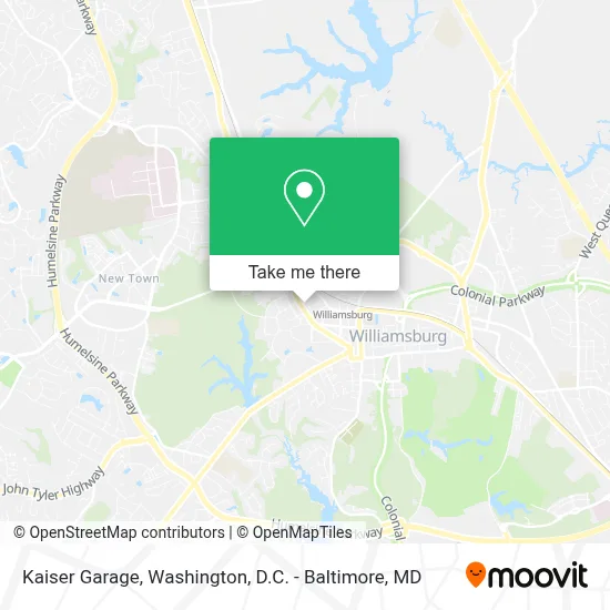 Kaiser Garage map