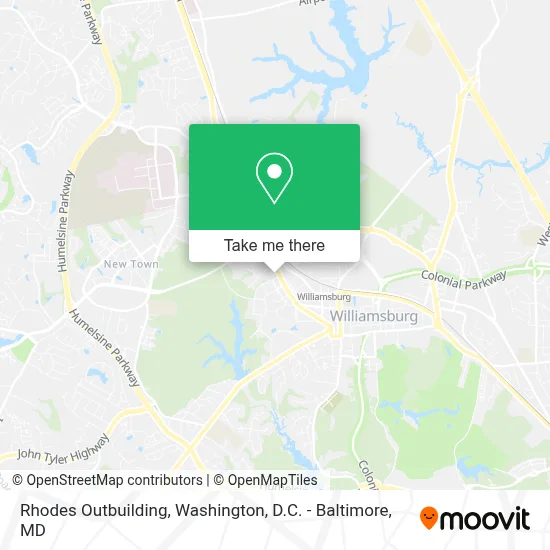 Rhodes Outbuilding map