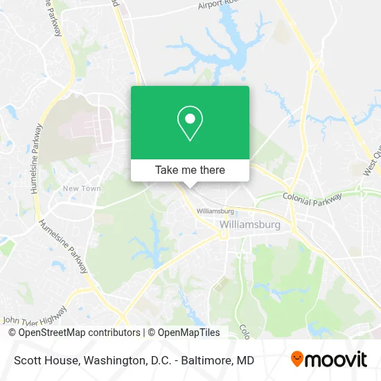 Scott House map