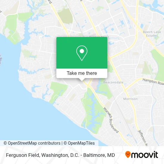 Ferguson Field map