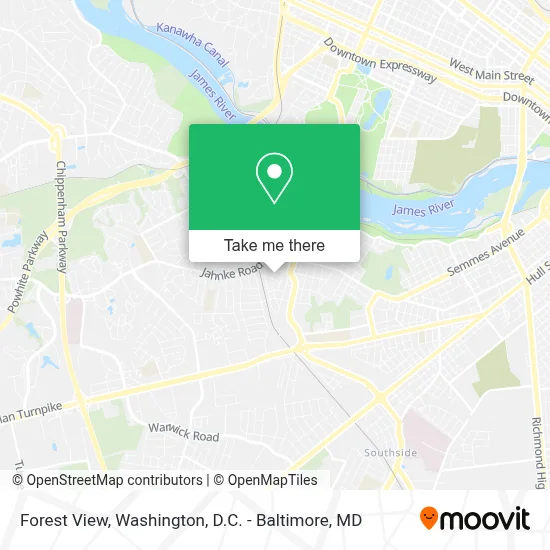 Forest View map