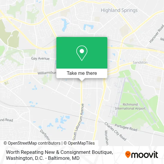 Worth Repeating New & Consignment Boutique map