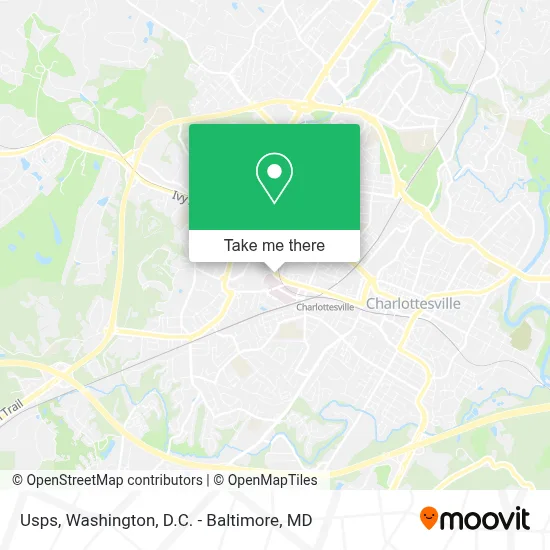 Usps map
