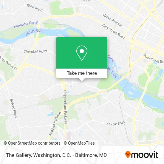 The Gallery map