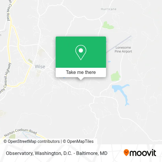 Observatory map