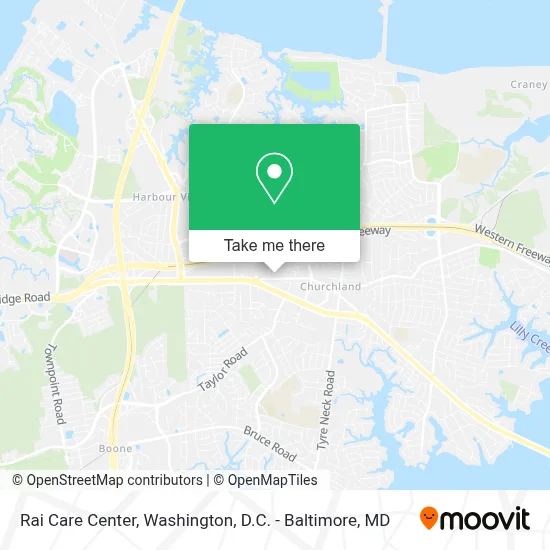 Rai Care Center map