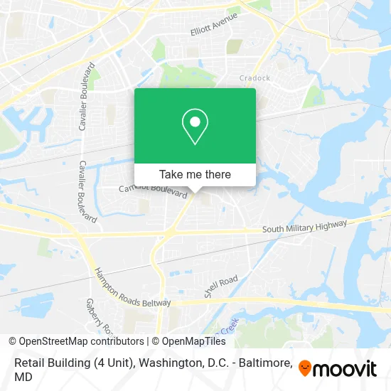 Retail Building (4 Unit) map