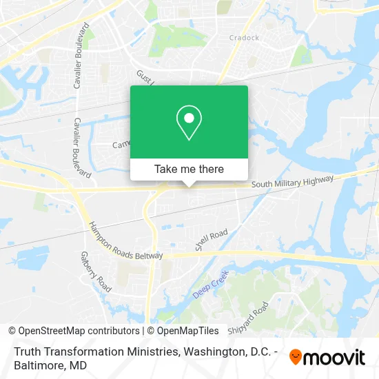 Truth Transformation Ministries map