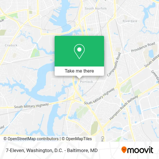 7-Eleven map