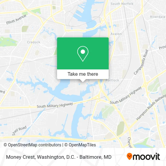 Money Crest map