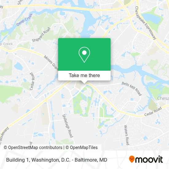 Building 1 map