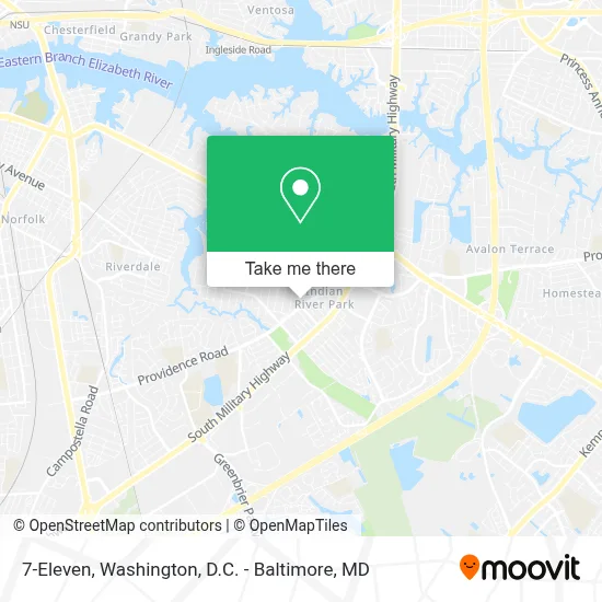 7-Eleven map