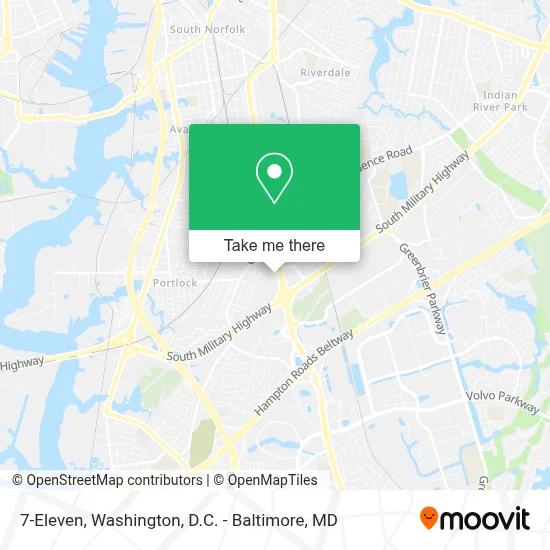 7-Eleven map