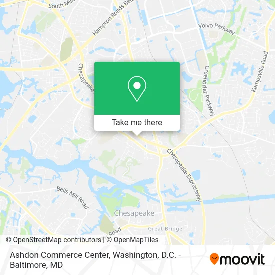 Ashdon Commerce Center map