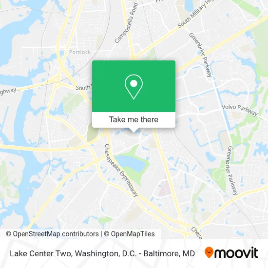 Lake Center Two map