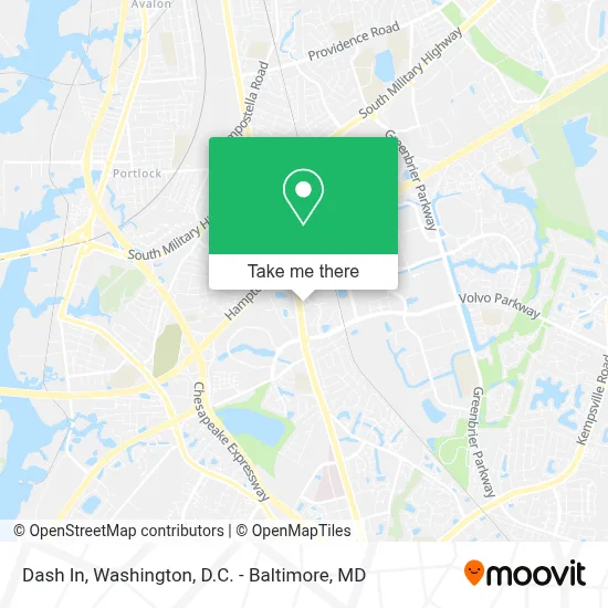 Dash In map