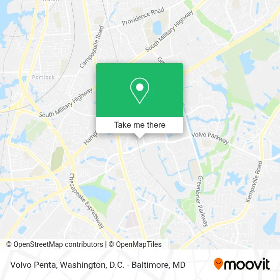 Volvo Penta map